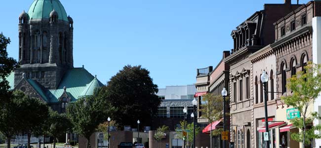 downtown Taunton ma
